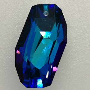 Meteorite Crystal Pendant Bermuda Blue